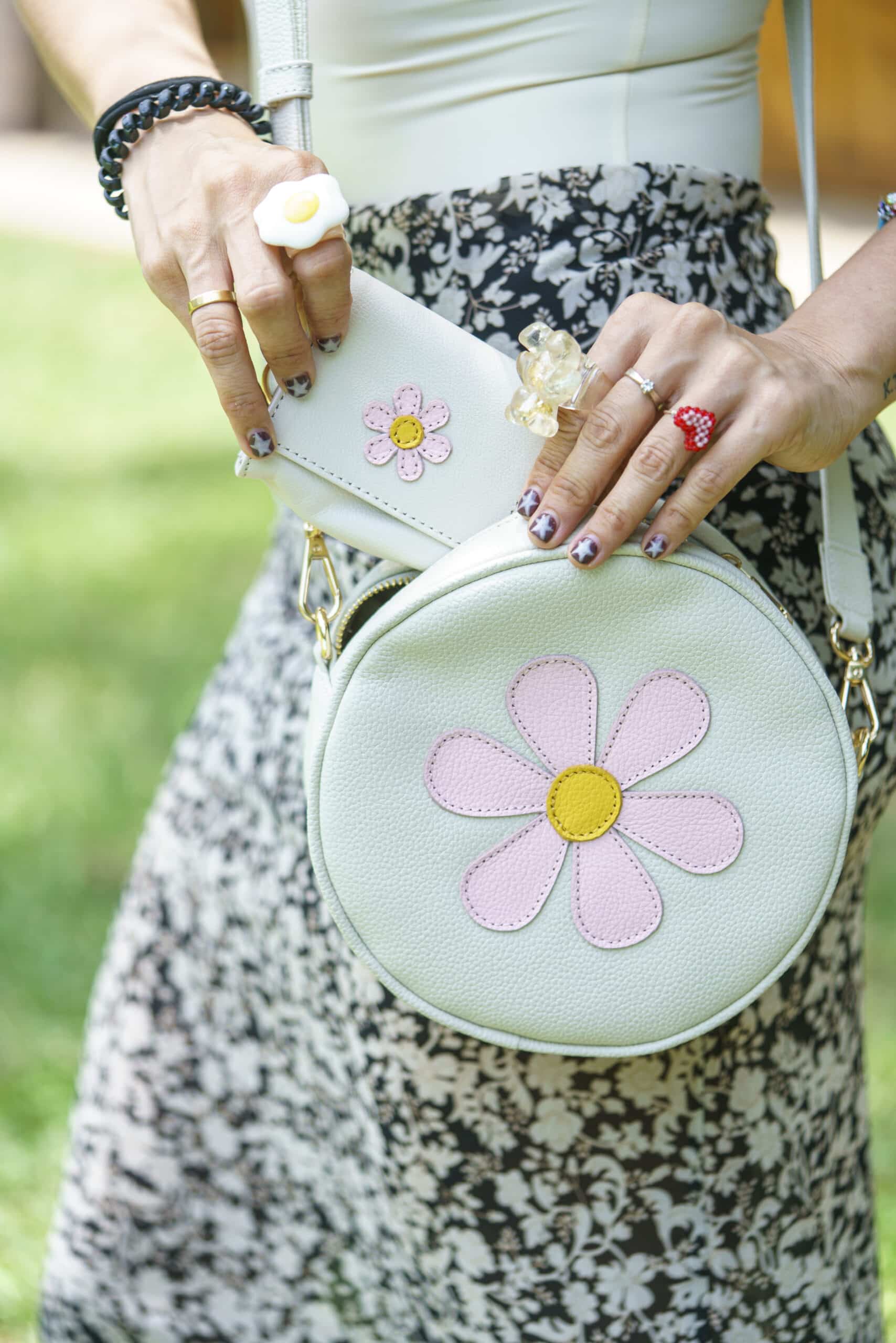 CARTERA GIORDANA FLOR + MONEDERO DOLCE - Imagen 4