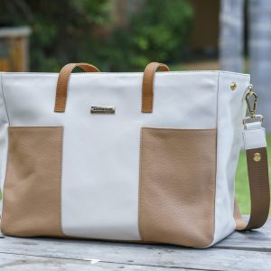 Bolso Donatella Camel + Beige